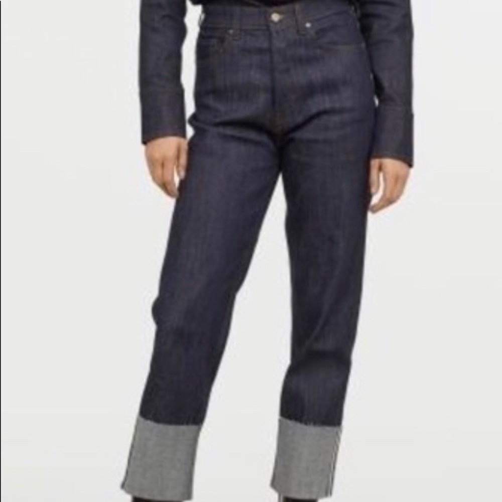 H&M Studio Cuffed Jeans